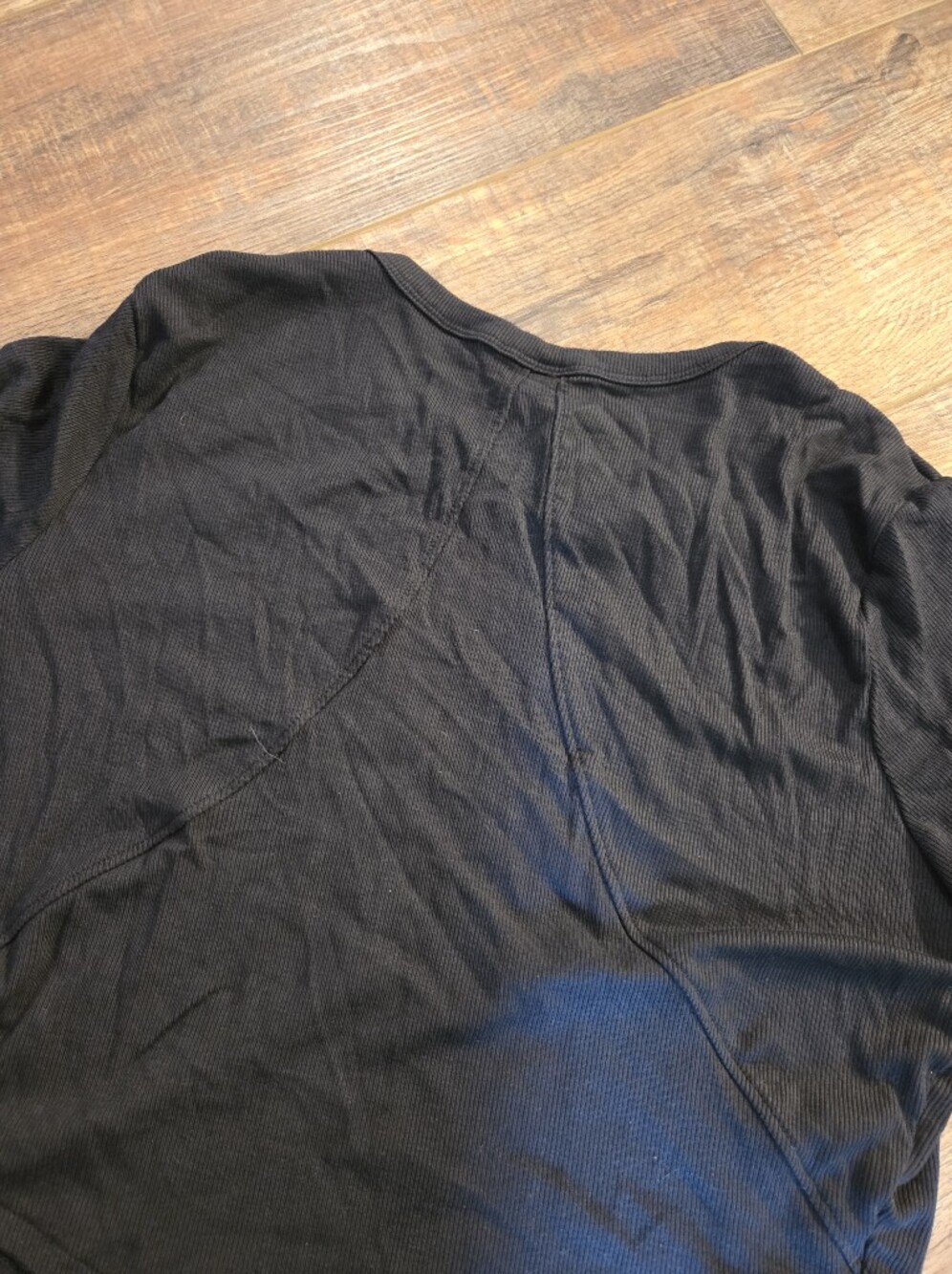 Target All In Motion Ribbed Crop Top In Black Size Medium - Picture 5 of 5